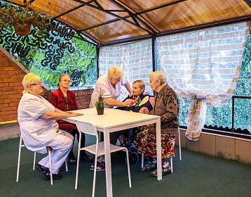 Дом престарелых "Доброта" в Ильинском